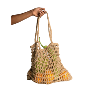 Jute Fruit Tote Bag Small